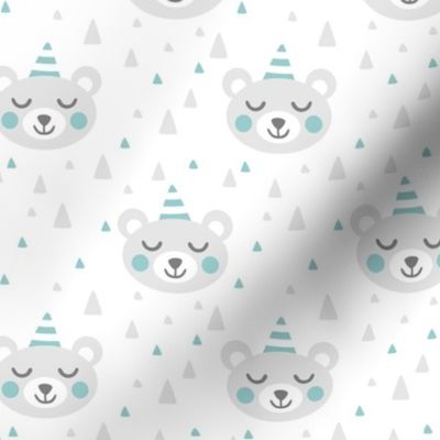 Party Bears Blue Grey