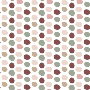 Wobbly Dots Earthy