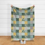  Botanica Cheater Quilt - Wholecloth Blanket