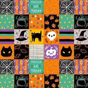 Small halloween quilt