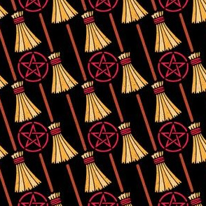 Witch Brooms and Pentacles