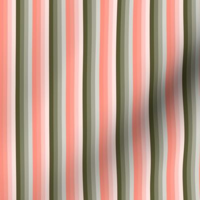 Gradient Stripe | Sage Green & Pink | Renee Davis