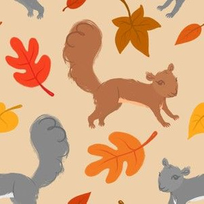 Scampering Squirrels