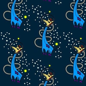 Giraffe Astronaught