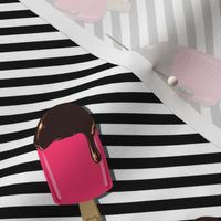 Ice Cream on High Contrast Strips