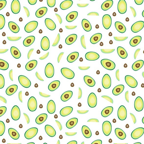 avocado seamless pattern2