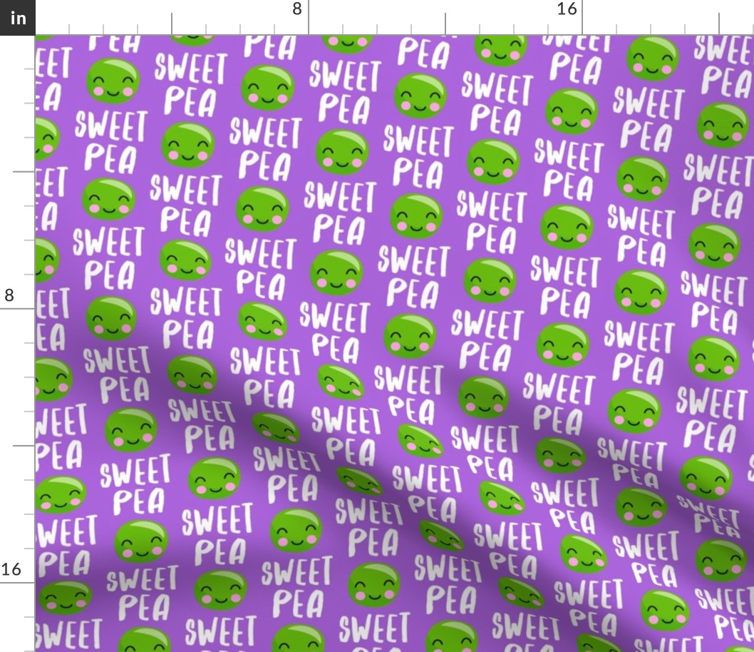 Sweet Pea - Purple - Cute Food - LAD19