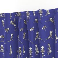 Skeleton Yoga in Purple