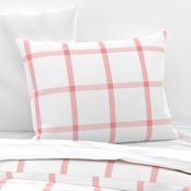 Simple Plaid Pink White