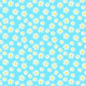 Daisy Summer Sea Foam Ditsy