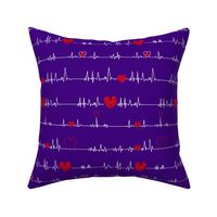 zipper open heart bypass purple