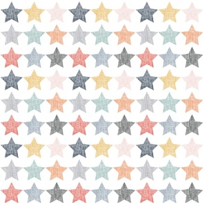 Colorful Stars, Distressed