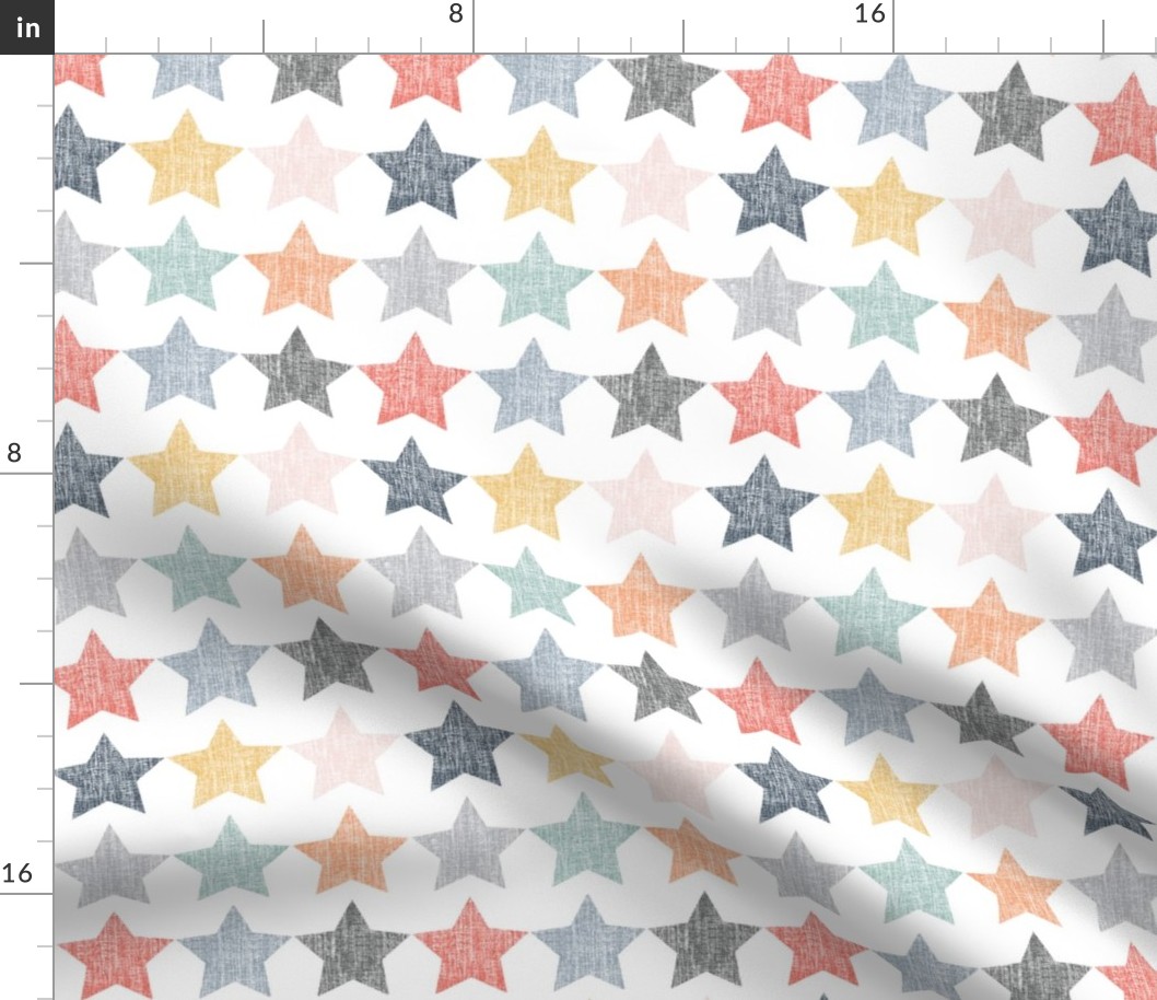 Colorful Stars, Distressed