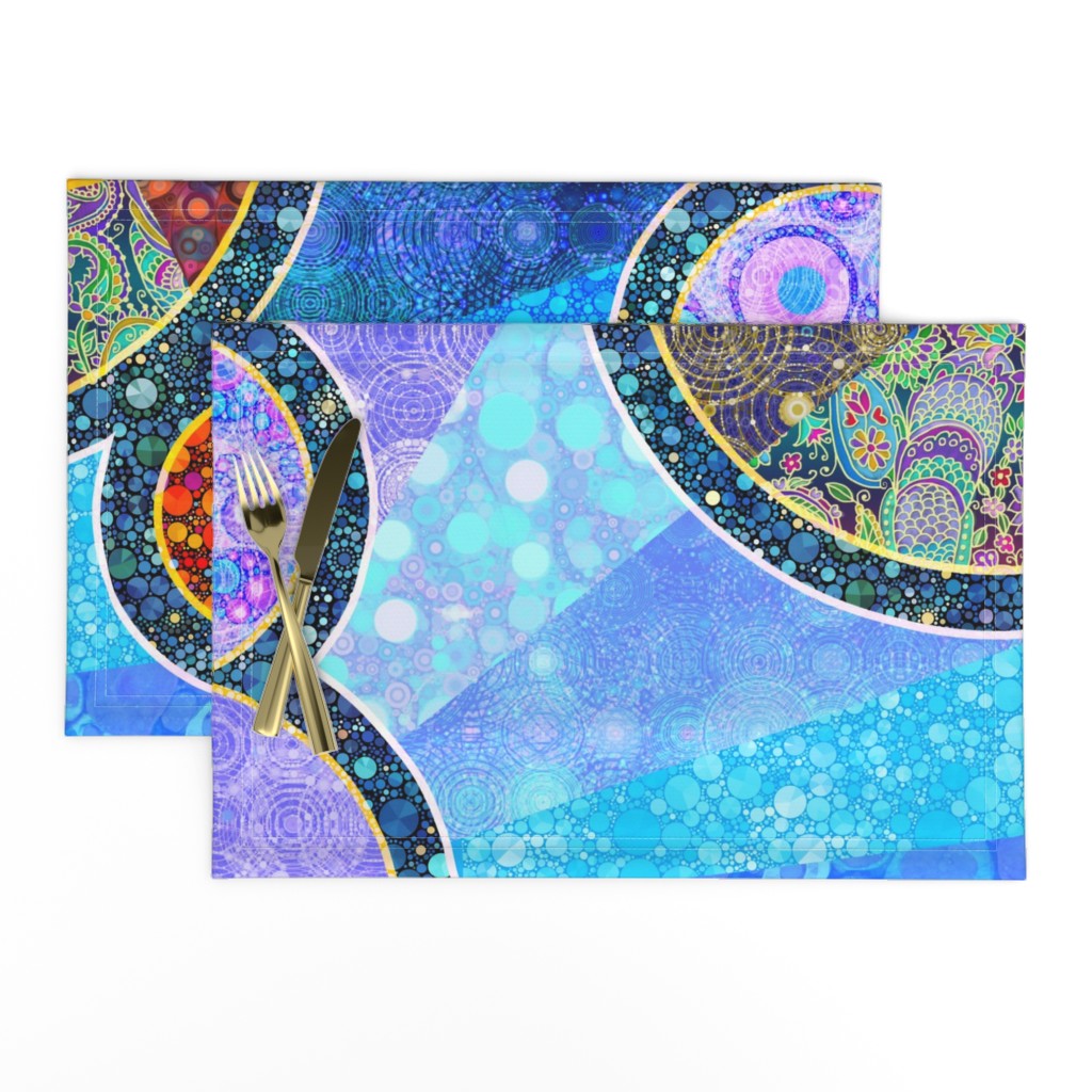 Nightscape Cosmic Quilt - Yard Design