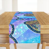 Nightscape Cosmic Quilt - Yard Design