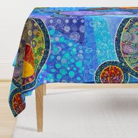 Nightscape Cosmic Quilt - Yard Design