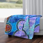 Nightscape Cosmic Quilt - Yard Design