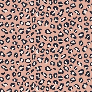 Leopard Cheetah Print Small (Dusty Pink)