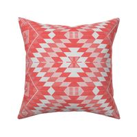 digital kilim coral