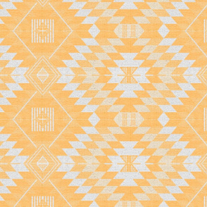 digital kilim yellow