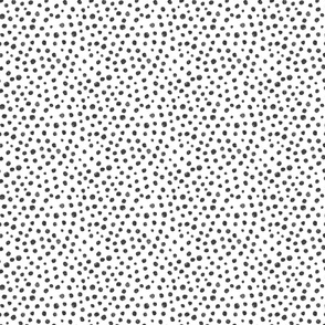 Charcoal Dots Small