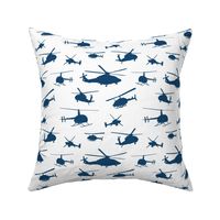 Navy Helicopter Silhouettes // Small