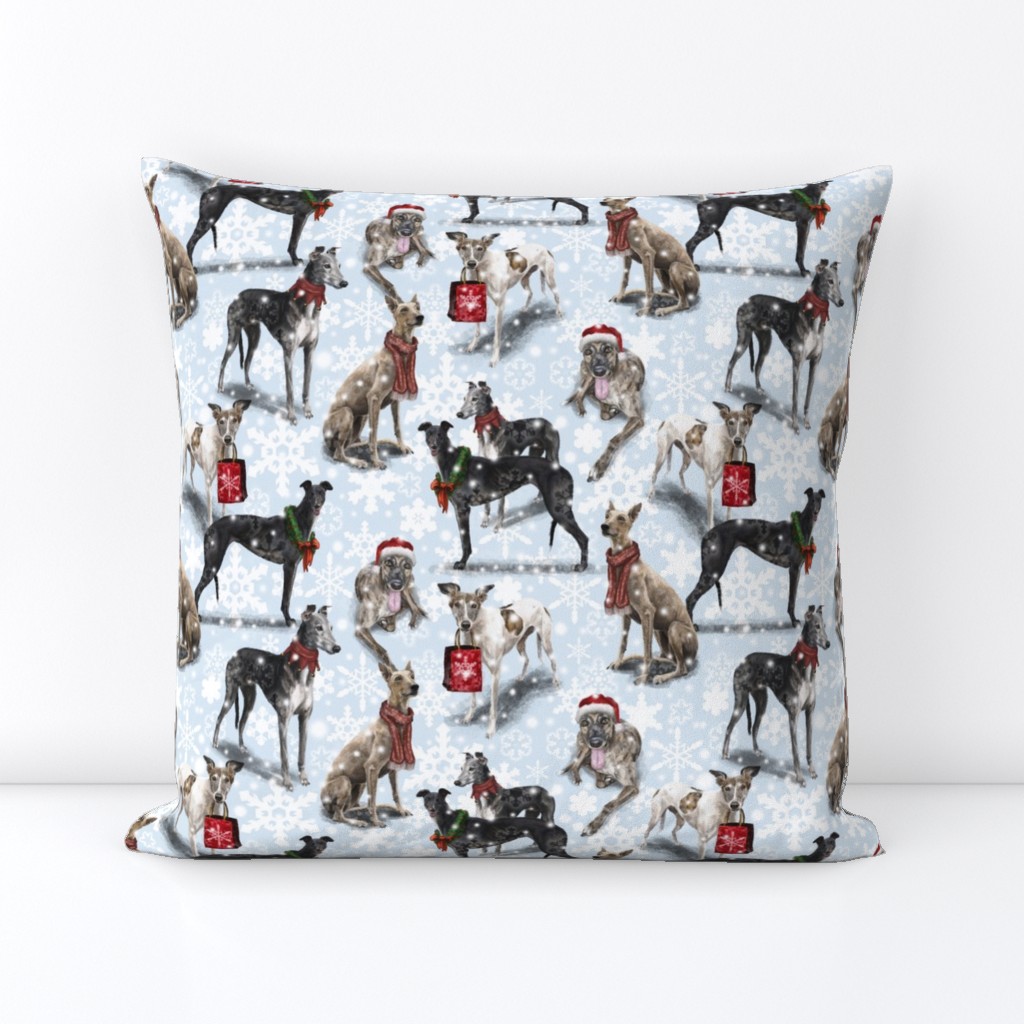 Christmas Greyhounds