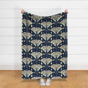 La maison des papillons - Butterflies Jumbo Scale Navy & Mint