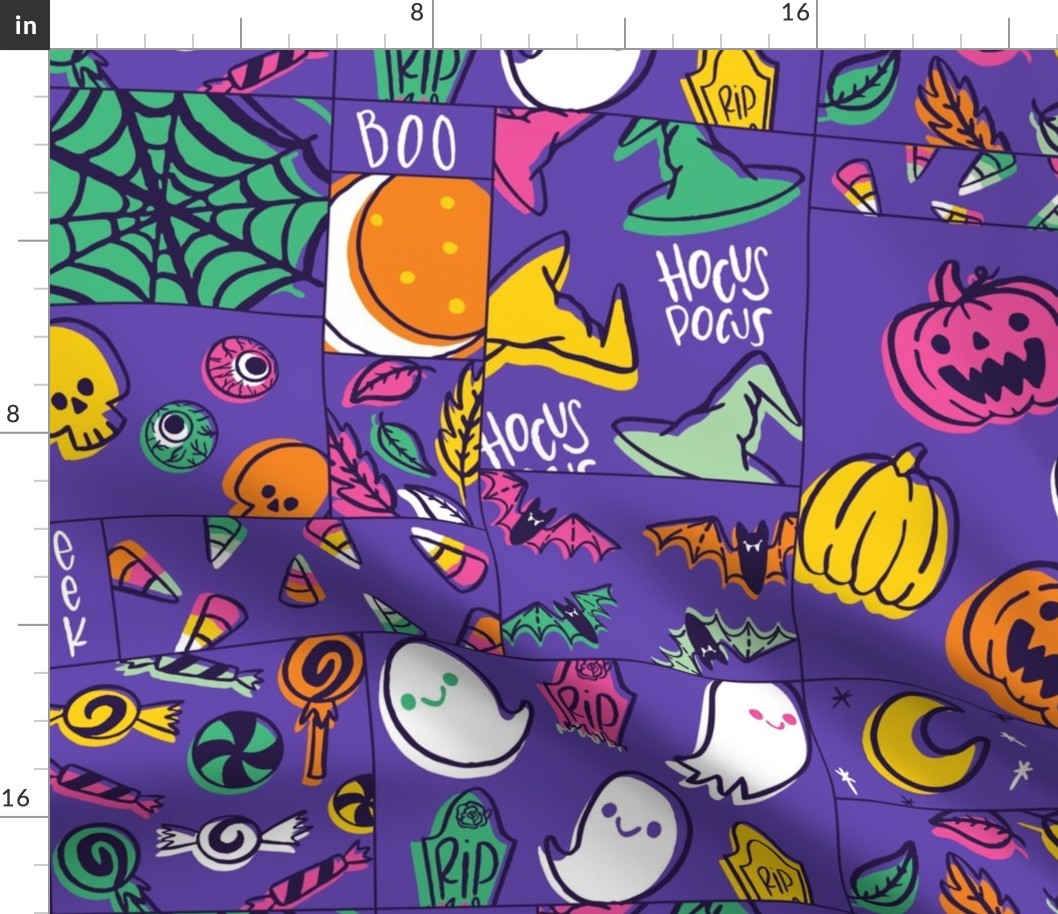 Spooky Cheater Quilt