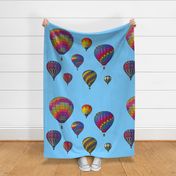 Hot Air Balloon Cheater Quilt