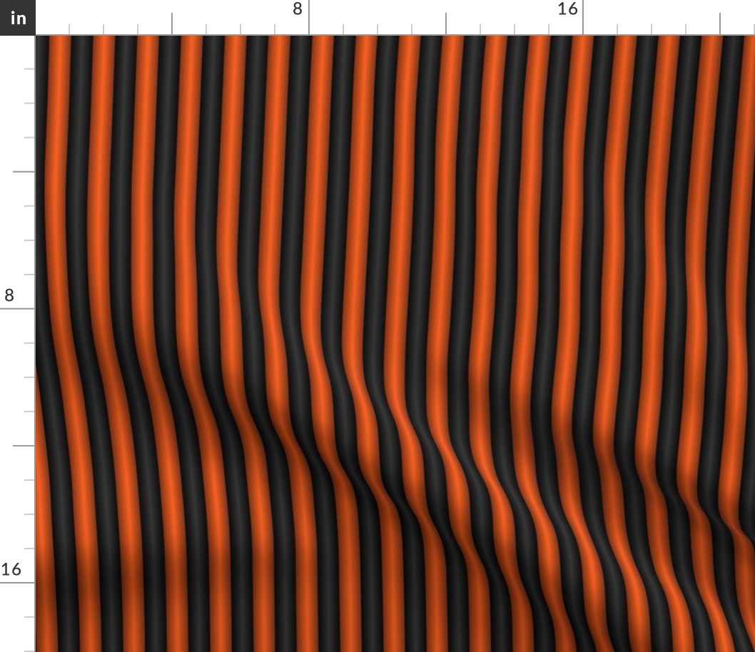 Vertical Lines - Orange 2