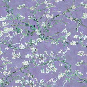 Vincent Van Gogh Almond Blossom Lavender Green