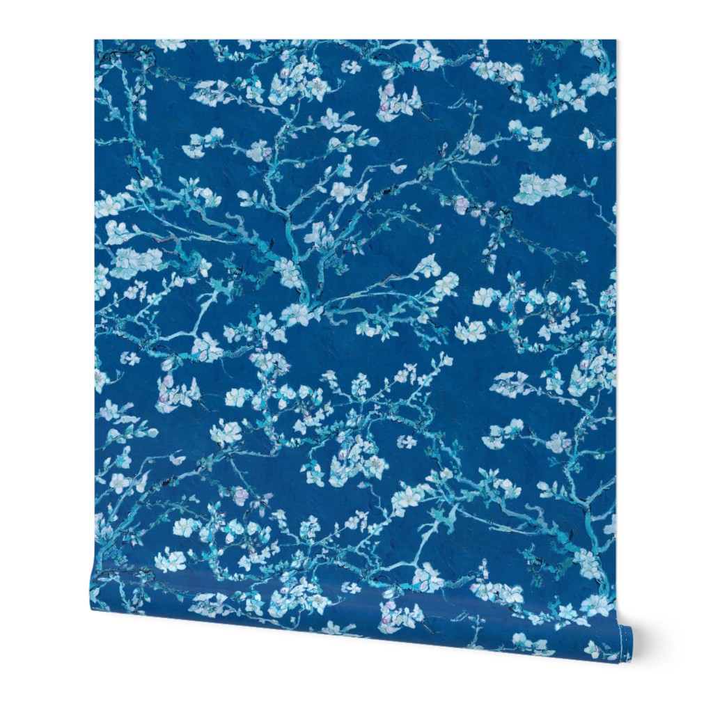 Vincent Van Gogh Almond Blossom Classic Blue