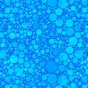 Aqua Blue Dots