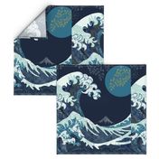 Tea Towel Wave of Kanagawa 