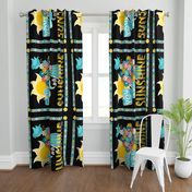 1 Yard Cheater Quilt - You Are My Sunshine