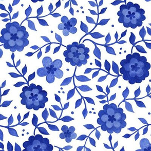 Blue Floral 