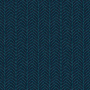 Halloween HerringBONE - Blue