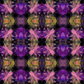 Starved Rock Abstract in Purple and Pink