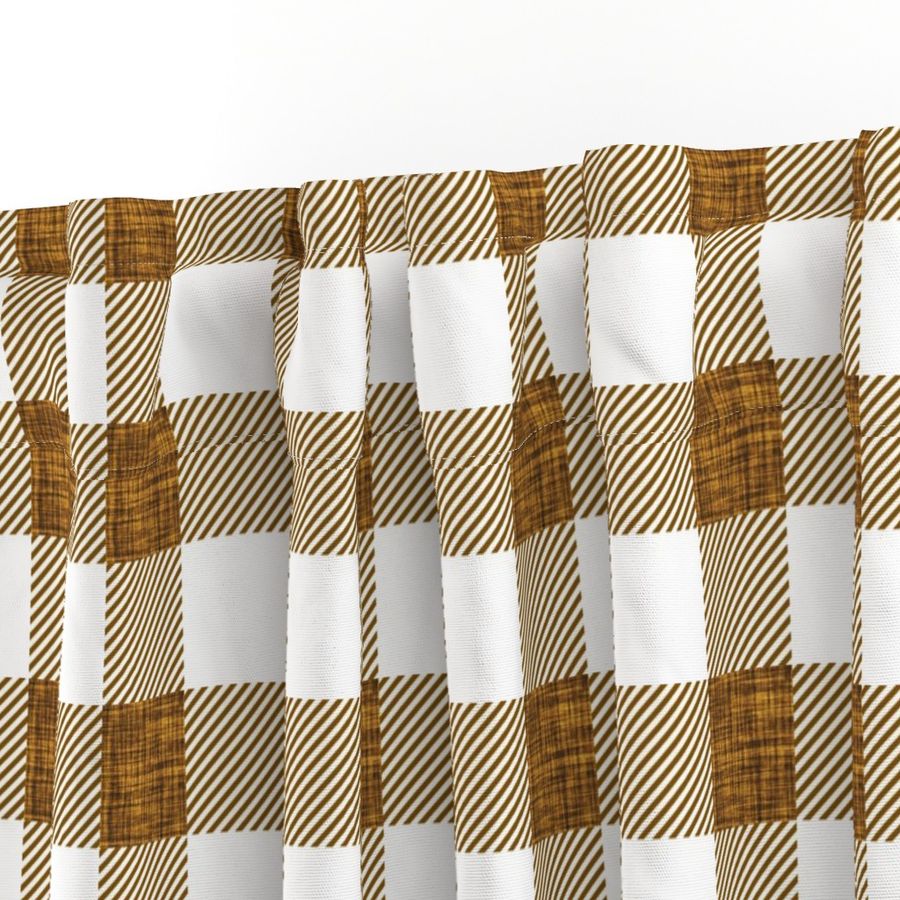 2" 19-16 linen buffalo check