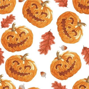 Autumn Jack-O-Lanterns