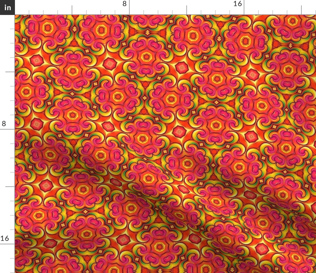 Warm for August  Mix n Match Print No 11