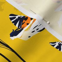 the jersey tiger moth fairy - yellow large