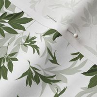 peony leaves toss - small