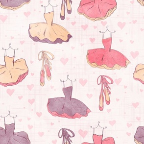 pink pointe shoes wallpaper