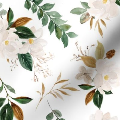 magnolia floral - medium