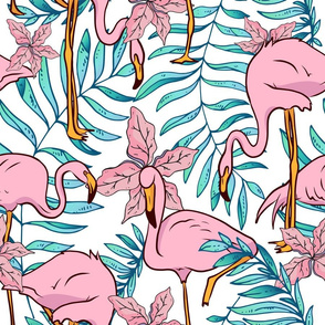 Boho Flamingo