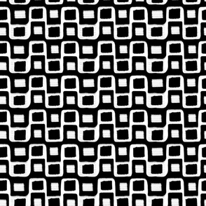 Mod Black and White Squares