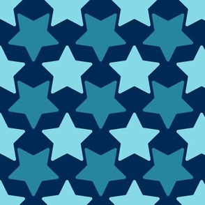 Blue stars