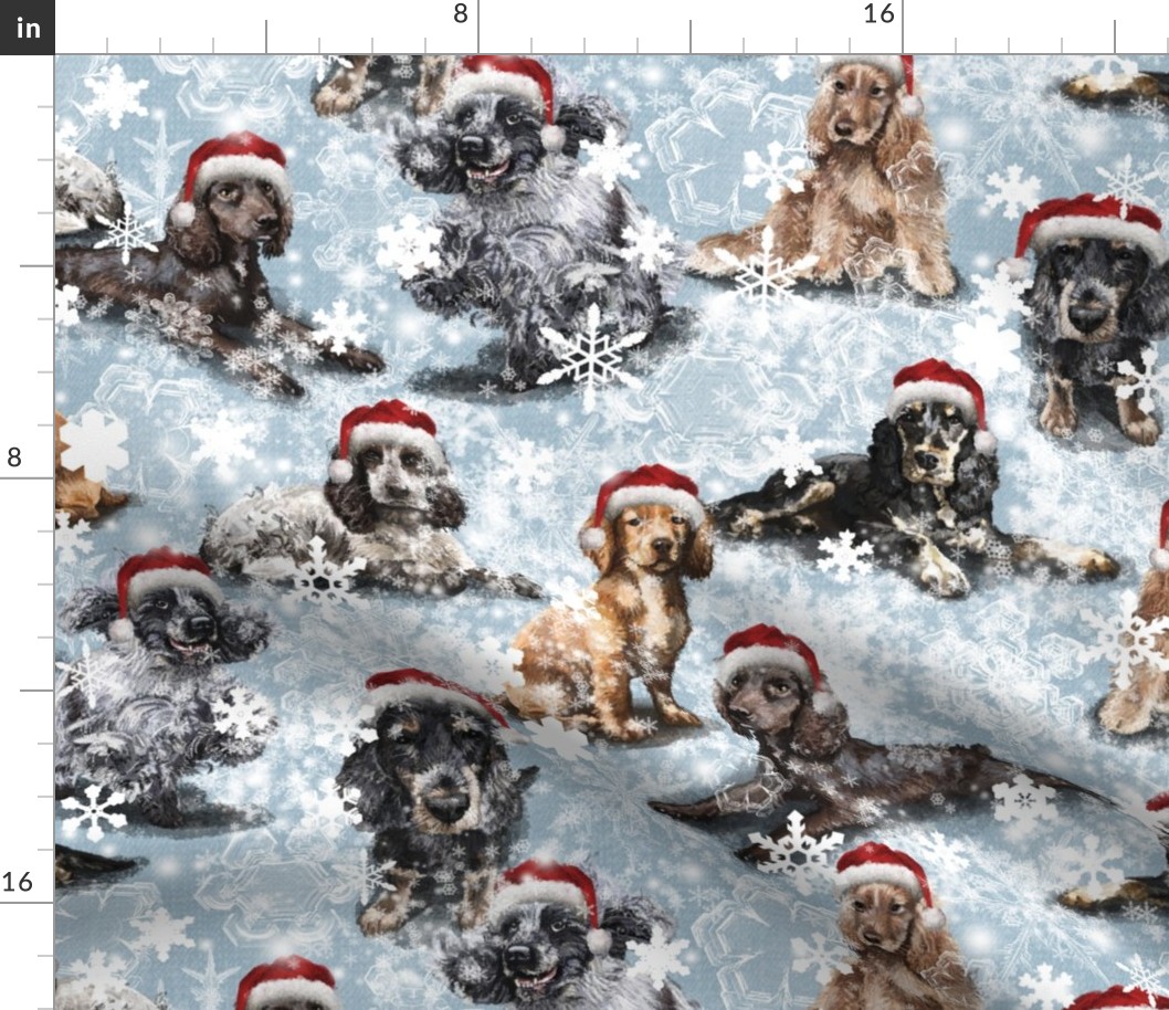 The Christmas Cocker Spaniel